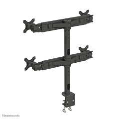 "Optimize Your Workspace with Neomounts FPMA-D700D4 Quad Desk Mount - Tilt, Turn, Rotate for Ultimate Flexibility"